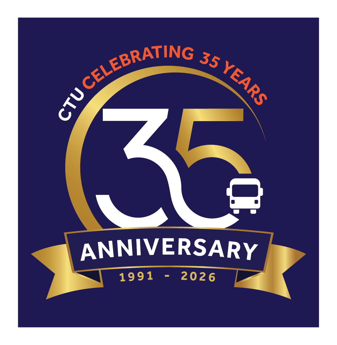 CTU Anniversary Logo